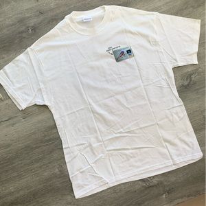 VINTAGE VISA Credit Card/ Airlines  t-shirt